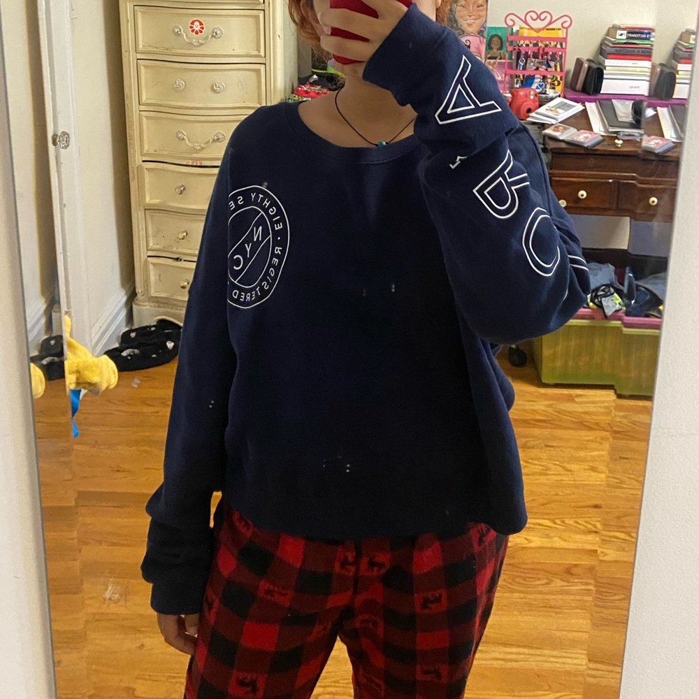 Cropped Aeropostale sweater